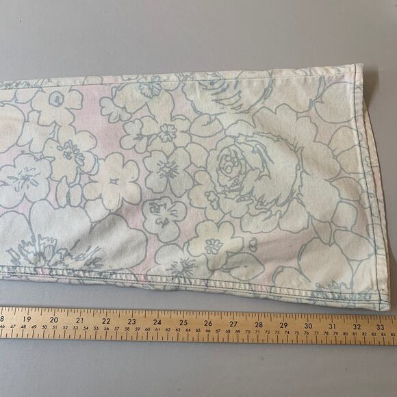 Mother Floral Flare Jeans Women 26 Pastel High Rise Vintage Print 33.5 - Picture 6 of 9